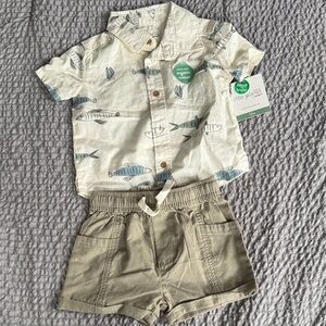 ⚠️Cotton Shirt and Shorts Set⚠️